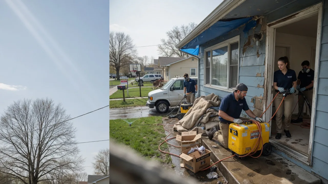 Basement Flood Cleanup in Bloomsbury, NJ near me